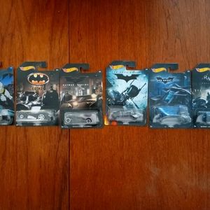 COMPLETE SET OF BATMAN CARS